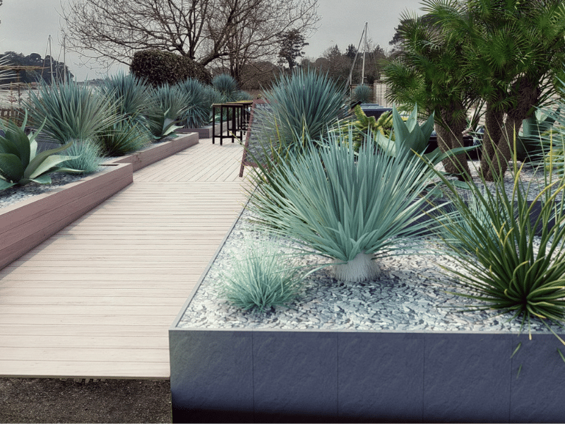Aménagement de jardin paysagiste à Vannes (2)